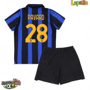 Inter Milan Benjamin Pavard #28 Kotipaita Lapsille 2026-27 Lyhythihainen (+ shortsit)